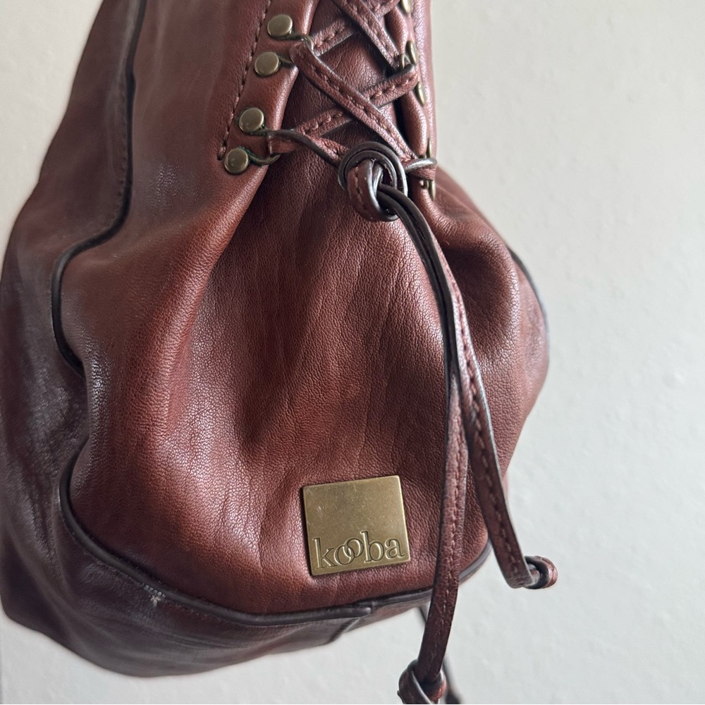 Kooba “Brynne” Leather Hobo Bag - Picture 3 of 16